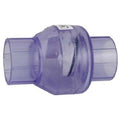 1-1/2" Valterra Clear Swing Check Valve Slip x Slip - Play It Koi