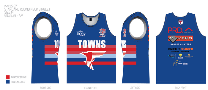 2024 - 75th Anniversary Club SINGLET - WOMEN