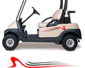Aggressive Side Stripe - ATV UTV Side-by-Side Golf Cart Truck Decals