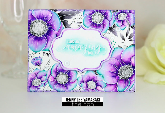 Anemone Border Background