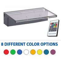 Anjon Acrylic NiteFalls Spillways with Optional Color-Changing Lights