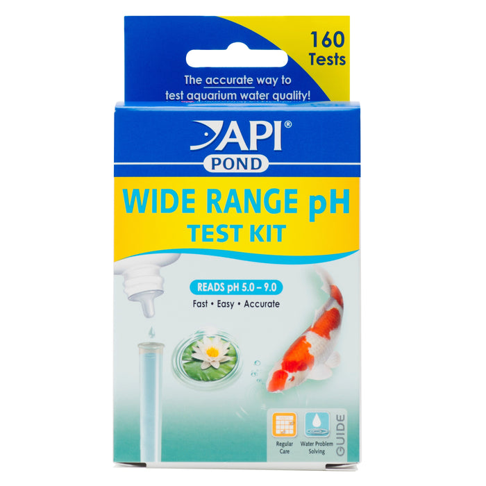 API Pond Wide Range pH Test Kit - 160 Tests - API Pond Wide Range pH Test Kit