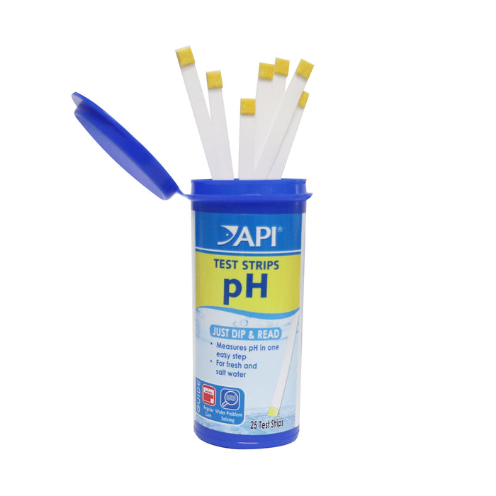 API Turtle pH Test Strips - 25 Strips - API pH Test Strips