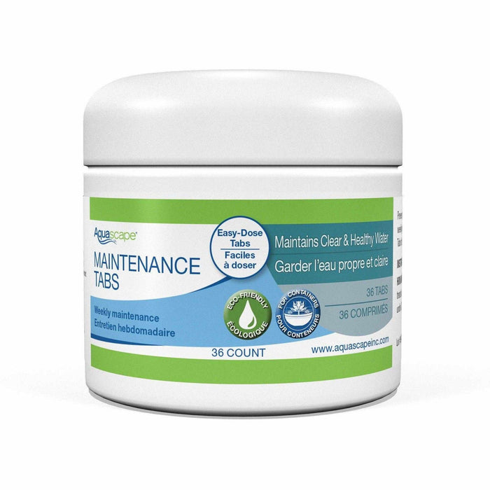 Aquascape Container Water Garden Maintenance Tabs - 36 count - Play It Koi