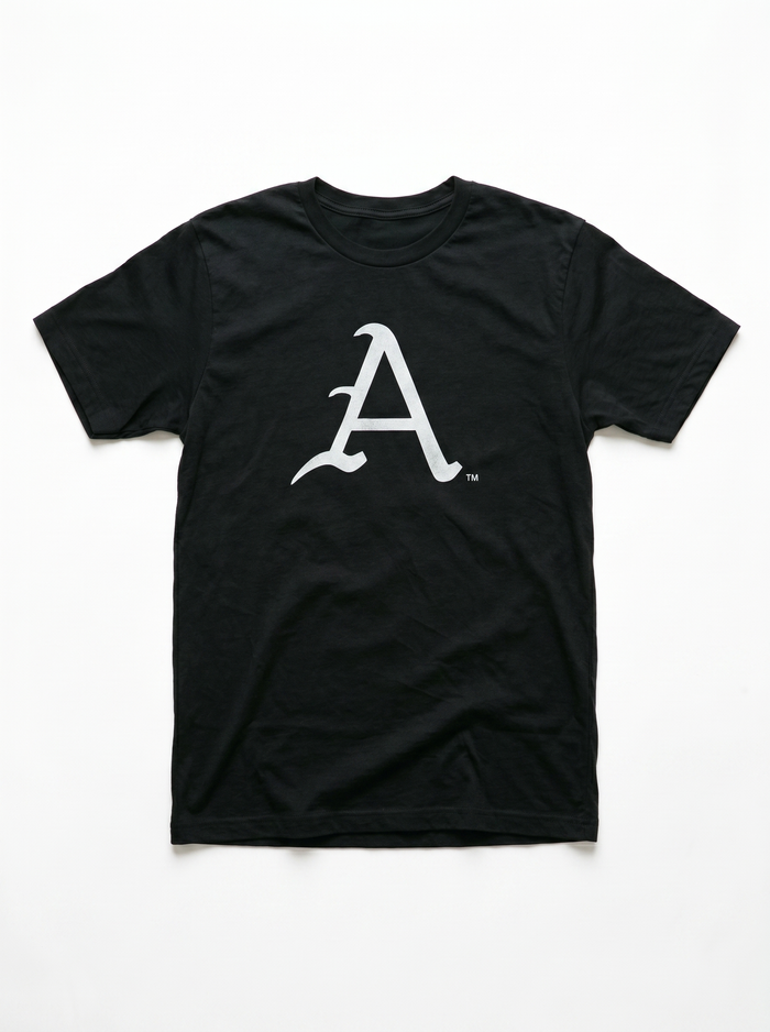 Arkansas Razorbacks Men's | "Script A Black" Tee
