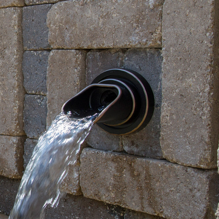 Atlantic Olivett Wall Spout — detail view 1