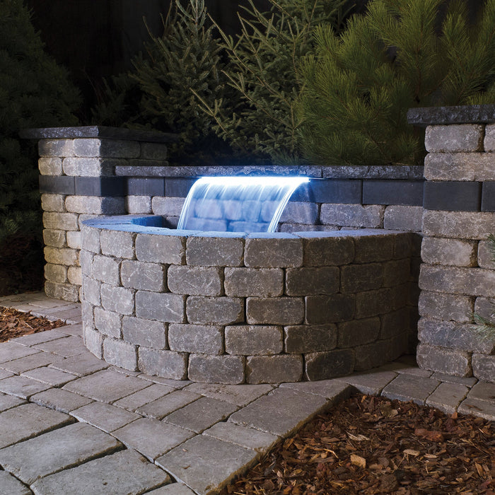 Atlantic Color-Changing LED Bar Light — dusk installation with programmable hues