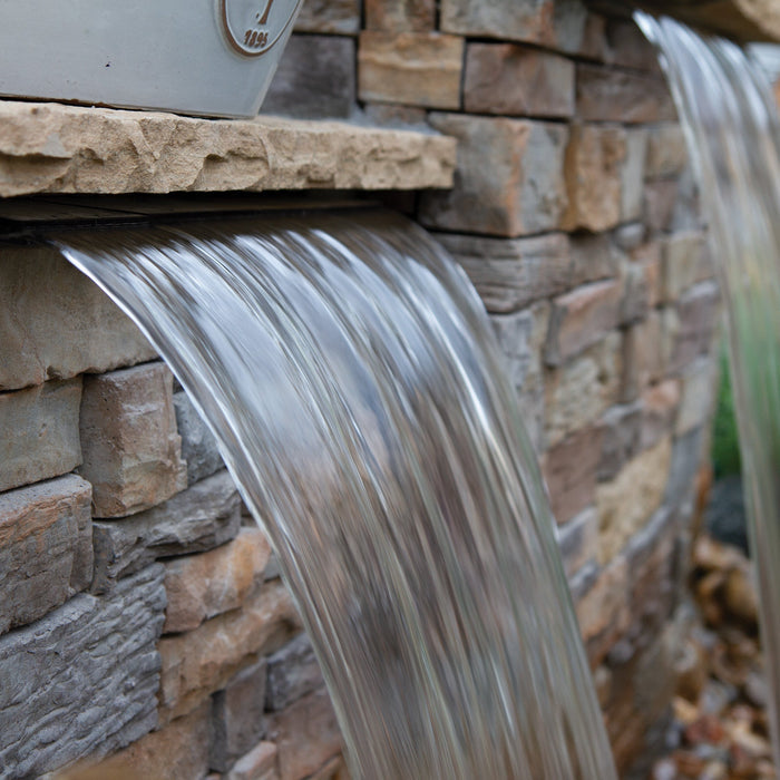 Atlantic Color-Changing LED Bar Light — installed on Colorfalls weir