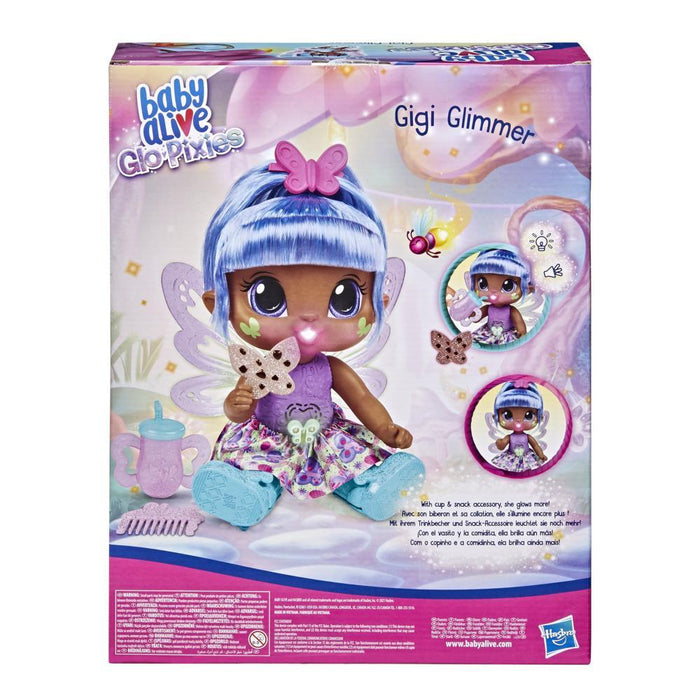 Baby Alive Glo Pixies Doll Gigi Glimmer