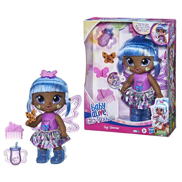 Baby Alive Glo Pixies Doll Gigi Glimmer