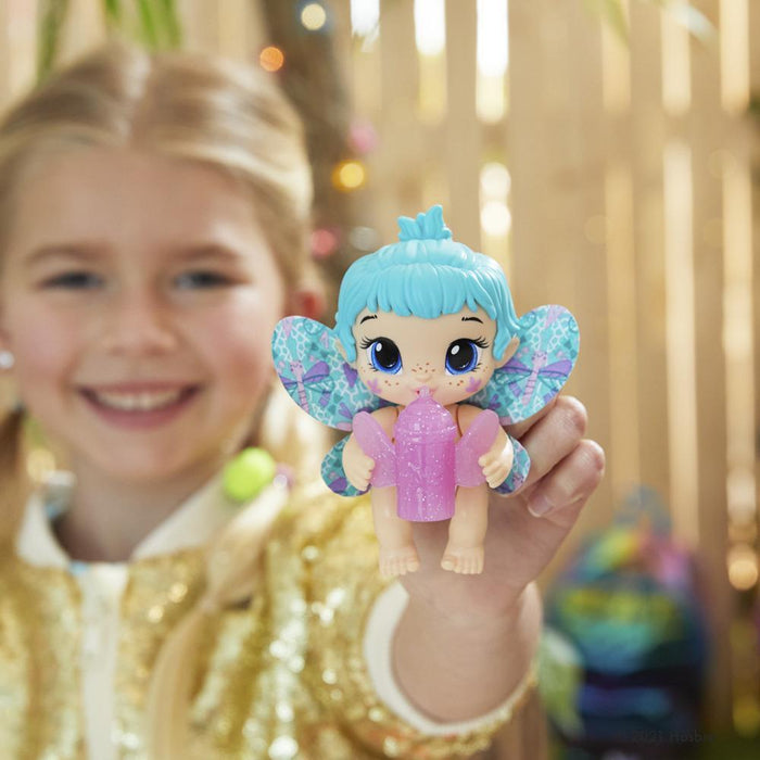 Baby Alive Glo Pixies Minis Doll, Aqua Flutter