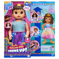 BABY ALIVE Princess Ellie Grows Up!, 18-Inch Growing Talking Baby Doll with Brown Hair