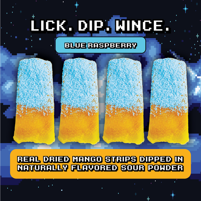 Blue Raspberry Mango Dippers (4-Pack) - 3 Month Gift Subscription