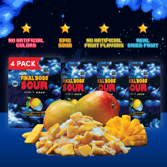 Blue Razz Mango Bites (Level 3) (1 or 4 Pack)
