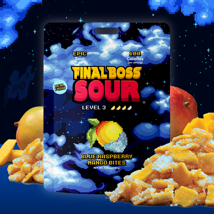 Blue Razz Mango Bites (Level 3) (4-Pack)