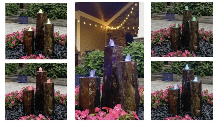 Blue Thumb IllumiGlow Color Changing Fountain Plume Lighting Kit
