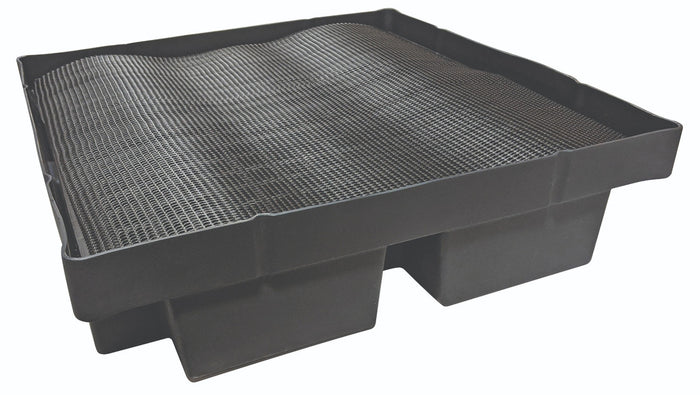 Blue Thumb Square Fountain Basins with Screen and Grate