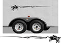 Bronco Rider Equestrian Horseback Riding Horse RV Camper Trailer Camping Decal Sticker Graphic Mural