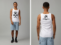 BROOME BOXING CLUB RETRO SINGLET 2024  - ADULT - UNISEX WHITE