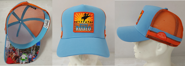 BROOME RODEO - WALSH FOUNDATION - TRUCKER CAP - BLUE