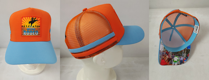 BROOME RODEO - WALSH FOUNDATION - TRUCKER CAP - ORANGE