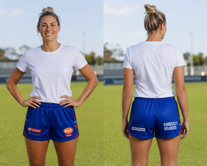 Broome Towns Football Club Game Shorts - Womens 2026