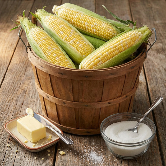 Butter and Sugar, (F1) Corn Seed