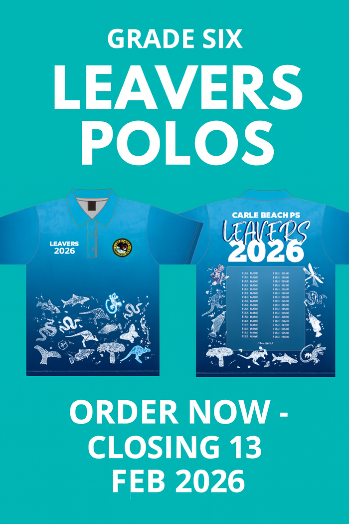 CABLE BEACH GRADE SIX LEAVERS POLOS 2026 - PRE RELEASE