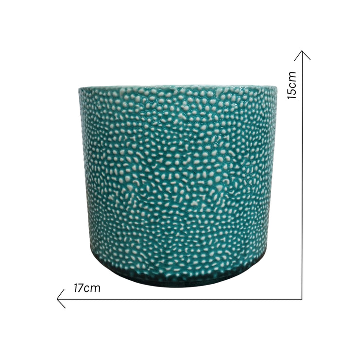 Ceramic Aliwal Pot 17x17x15cm