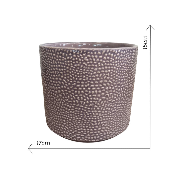 Ceramic Cornelia Street Pot 17X17X15cm