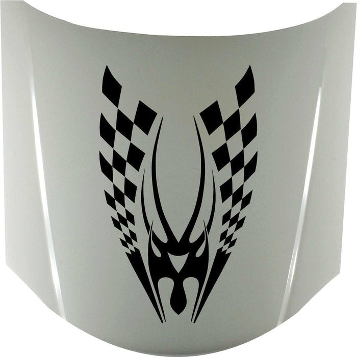 Checkered flag hood decal high gloss vinyl B708 car truck