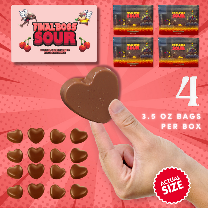 Chocolate Covered SOUR Cherries (4-pack)