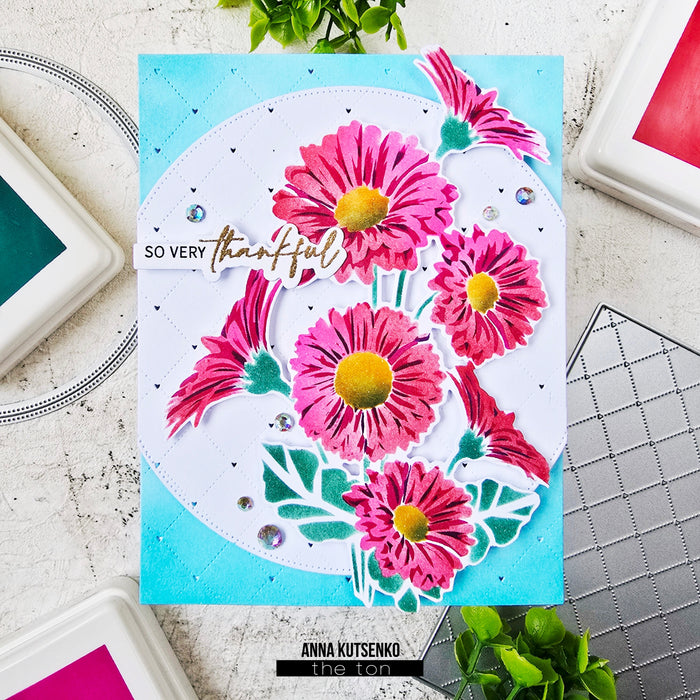 Climbing Daisies Layering Stencils