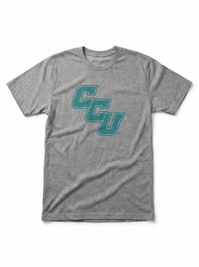 Coastal Carolina Chanticleers Men's | "CCU Stacked" Tee