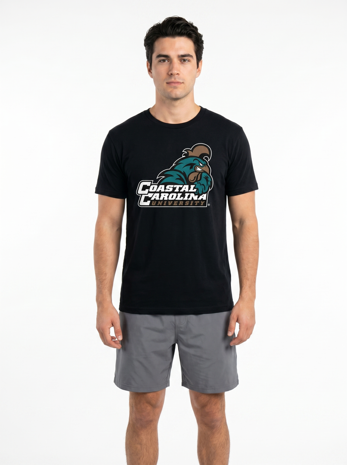 Coastal Carolina Chanticleers Men's | "Chanticleer Stack" Tee