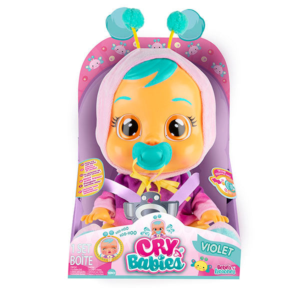 Cry Babies Core Violet Baby Doll
