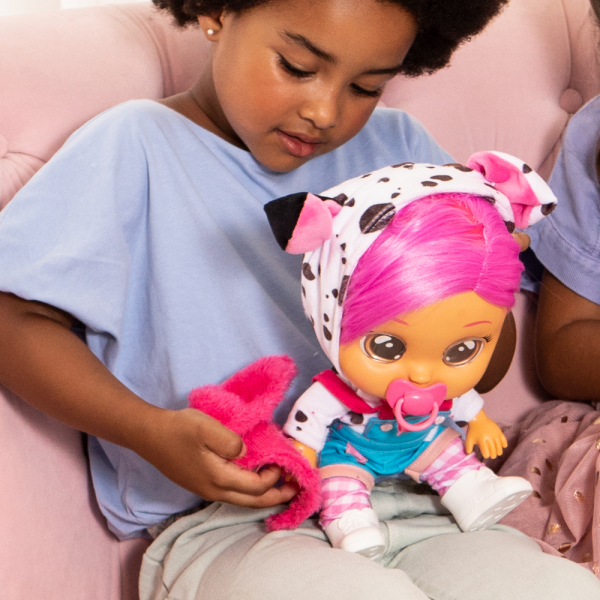 Cry Babies Dressy Dotty Baby Doll