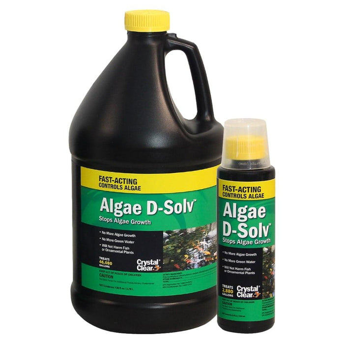 CrystalClear Algae D-Solv Algaecide - Play It Koi
