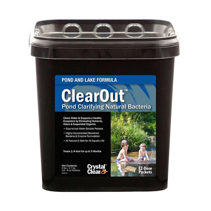 CrystalClear ClearOut Clarifying Beneficial Bacteria Packets - Play It Koi