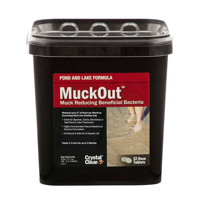 CrystalClear MuckOut Beneficial Bacteria Tablets - Play It Koi