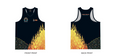 DJUGUN FLAMES - TRAINING SINGLET  **PRE RELEASE UNTIL 31st MARCH 2026**