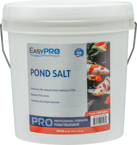 EasyPro Pond Salt — manufacturer current packaging (EasyPro 2024 rebrand, captured 2026-04-25)