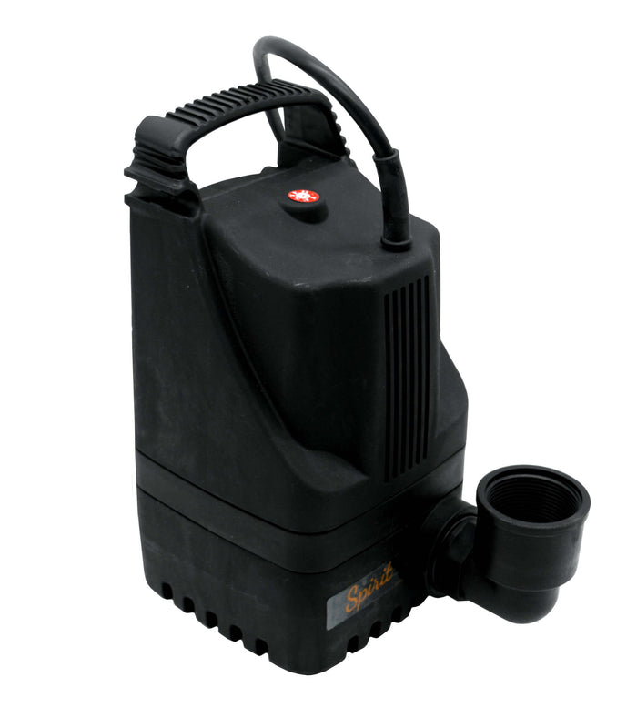 EasyPro Spirit Pond & Stream Pumps — manufacturer current packaging (EasyPro 2024 rebrand, captured 2026-04-25)