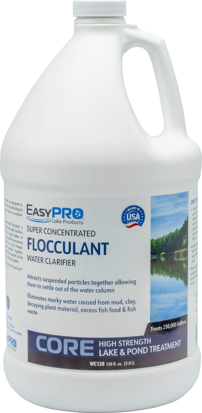 EasyPro Super Concentrated Water Clarifier, Gallon — manufacturer current packaging (EasyPro 2024 rebrand, captured 2026-04-25)