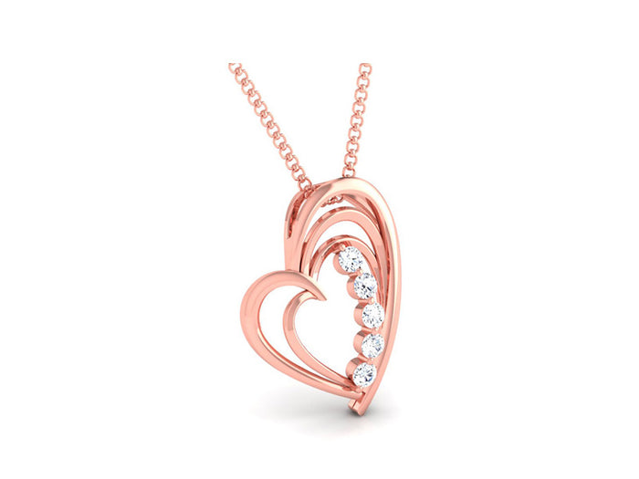 Enchanting Heart Shaped Pendant efifdiamonds Enchanting Heart Shaped Pendant efifdiamonds Pendants 11927.00 EF-IF Diamond Jewellery