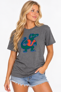 Florida Gators Unisex | "Albert" Dark Heather Grey Tee