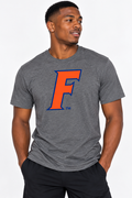 Florida Gators Unisex | "F" Dark Grey Heather Tee