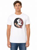 Florida State Seminoles Unisex | White "Seminole Head" Tee
