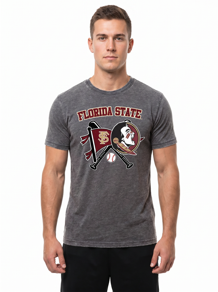 Florida State Unisex | Omaha Dreams Dark Heather Grey Tee