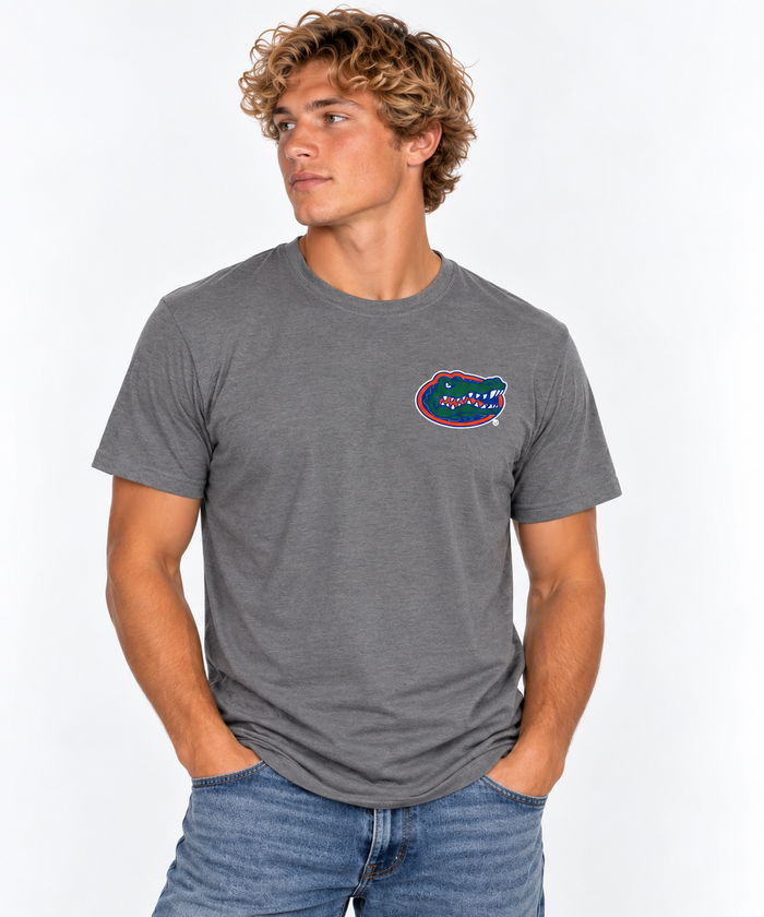 Florida Unisex Tee | "Saturday in Gainesville" Grey Tee